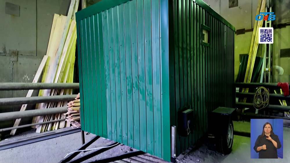 Златоустовский волонтер создает бани на колесах для бойцов СВО