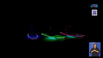 Шершневское водохранилище Челябинска превратилось в море огней