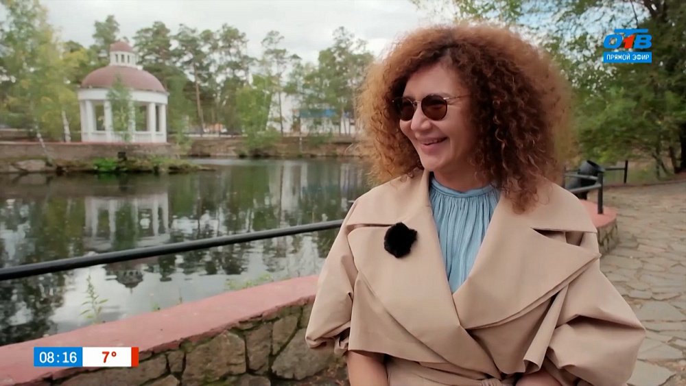 Прогуляемся по парку Гагарина в сюжете «Любимое место»