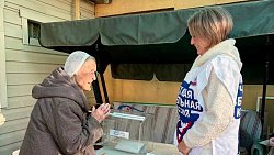 В Челябинской области активно голосуют жители старше 90 лет