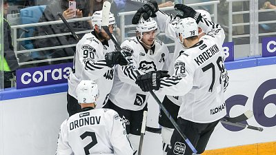 Форвард Пьеррик Дюбе принес «Трактору» победу над ХК «Сочи» в чемпионате КХЛ