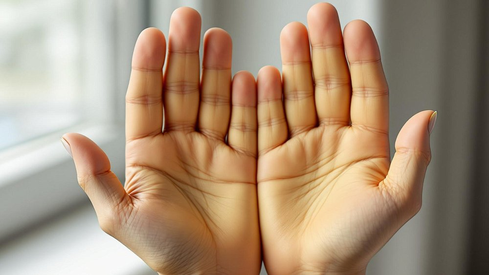 Почему желтеет кожа на ладонях