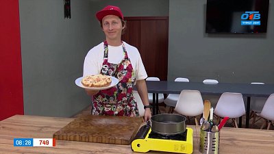 Пирог с кабачками в рубрике «Завтрак с шеф-поваром»