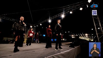 Ведущие ОТВ прошли по подиуму «Парада моды»