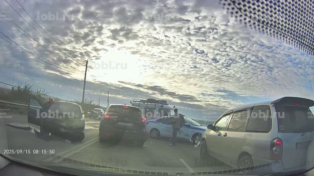 Массовое ДТП на плотине в Челябинске спровоцировал пьяный водитель