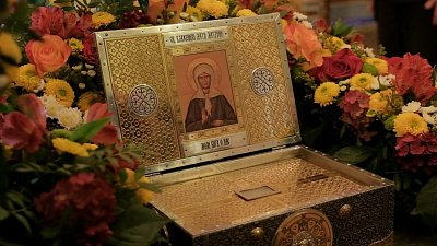 В Свято-Симеоновский кафедральный собор привезли мощи блаженной Матроны Московской