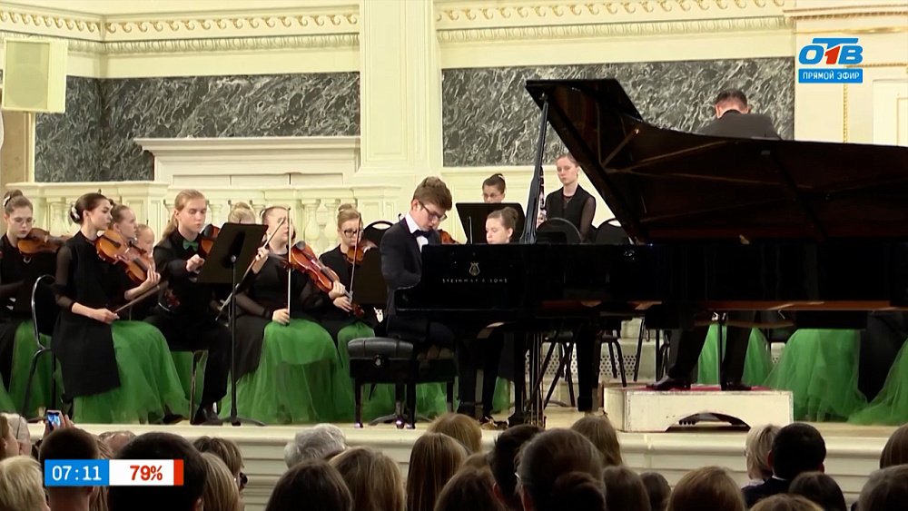 Санкт-Петербургские гастроли Детско-юношеского симфонического оркестра в сюжете «Оркестровые образы»