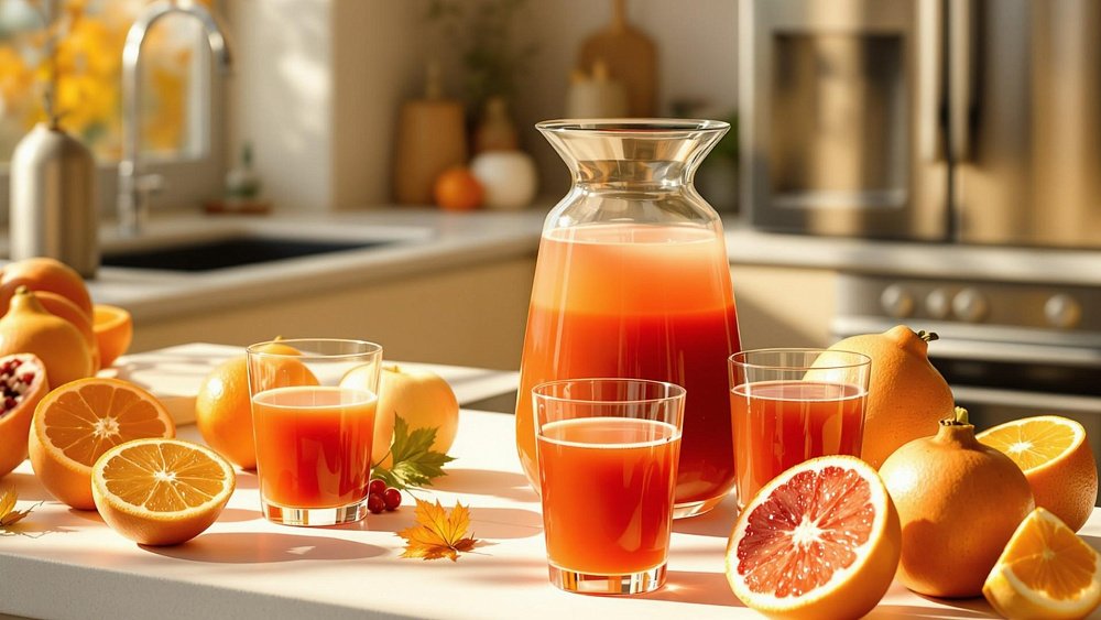 Эти соки поддержат иммунитет осенью