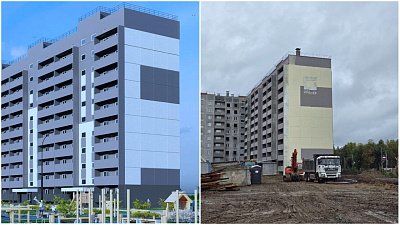 В Копейске строят дом с названием ракетного комплекса