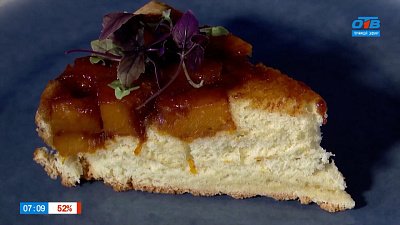 Шарлотка из тыквы в рубрике «Завтрак с шеф-поваром»