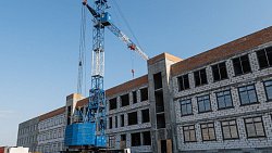 Мэрия Челябинска показала, как строится новая школа в Парковом на 1100 мест