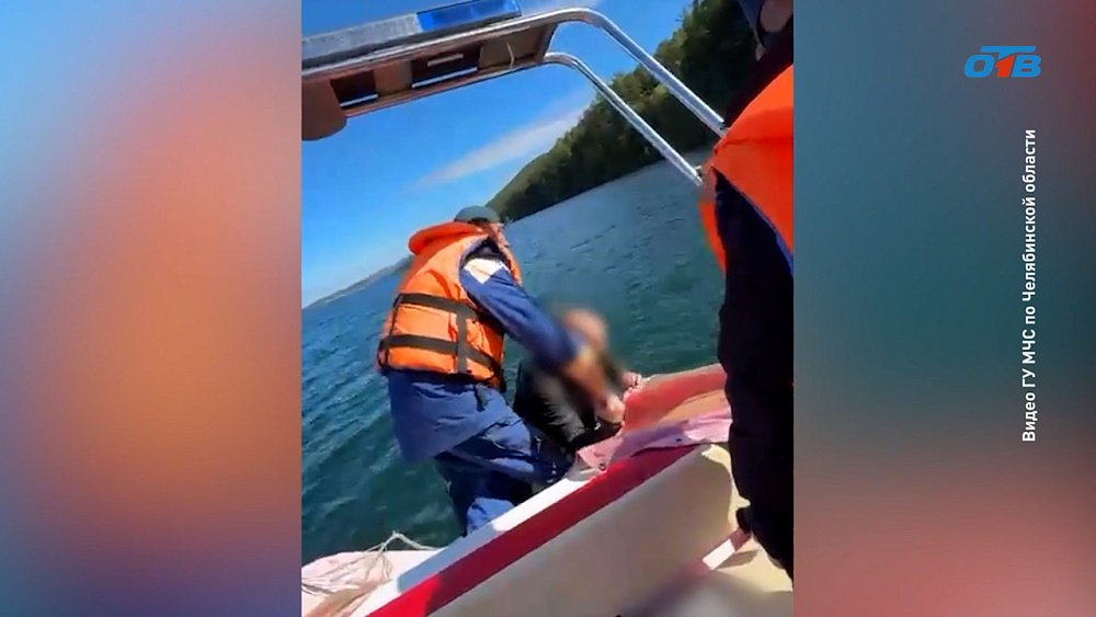 Спасатели не дали утонуть южноуральцу