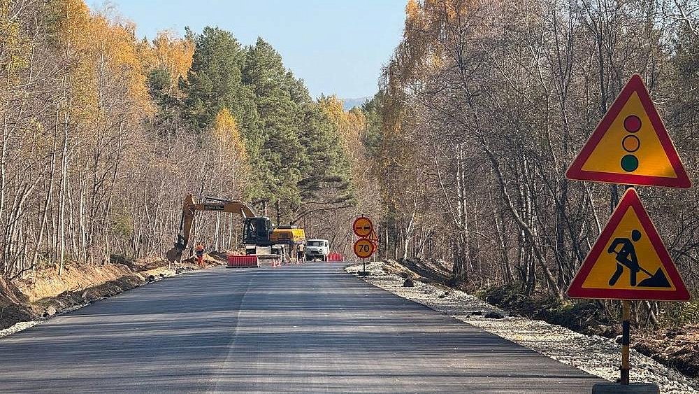 В Челябинской области продолжается капремонт ключевой региональной трассы