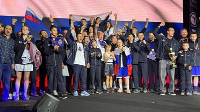 Сборная России выиграла командный зачет чемпионата мира по шахбоксу