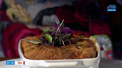 Фриттата с креветками и болгарским перцем в рубрике «Завтрак с шеф-поваром»