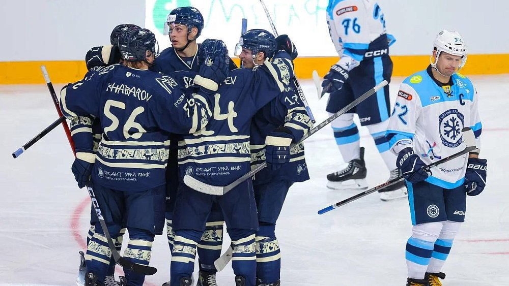 Хоккейный клуб «Металлург» выиграл «Доброматч» у «Сибири» в чемпионате КХЛ
