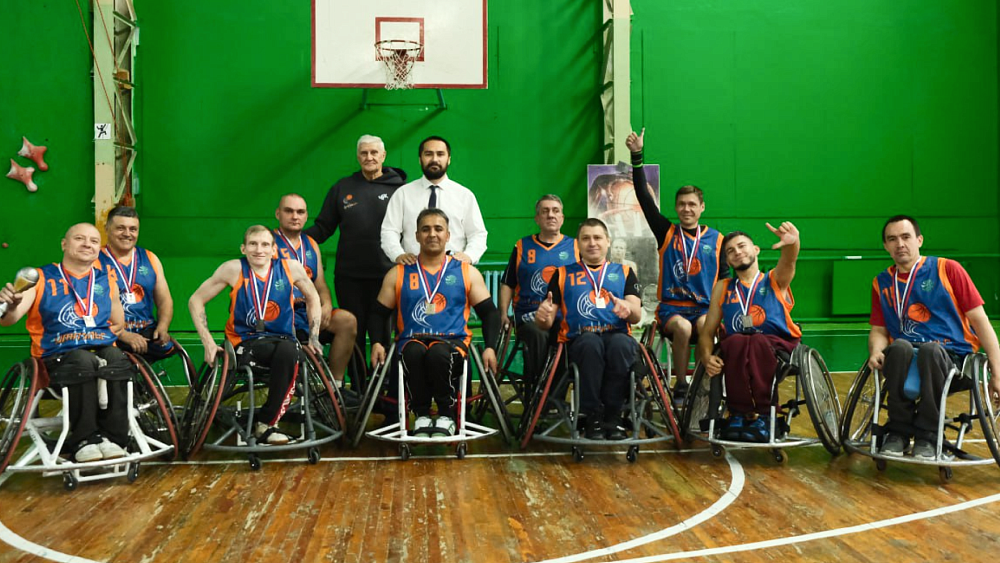 Челябинская команда завоевала бронзу чемпионата России по баскетболу на колясках