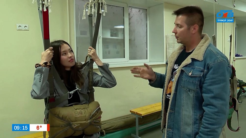 Экстремальный спорт в сюжете «Прыжки с парашютом»