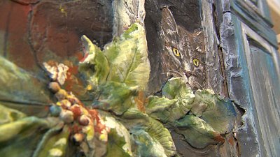 В Челябинске художницы создают объемные картины