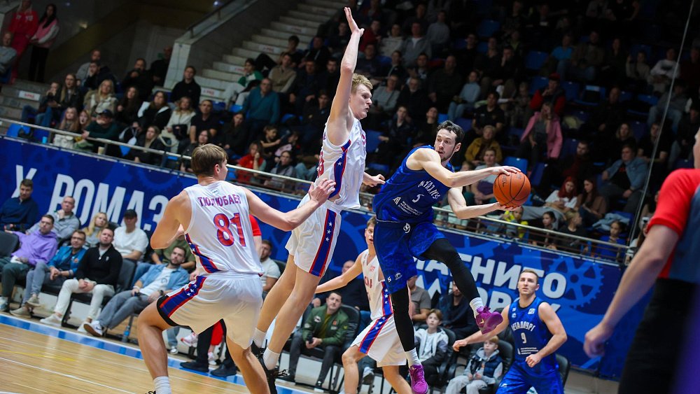 Магнитогорский «Металлург» одержал первую победу в баскетбольной Суперлиге