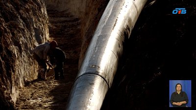 В Копейске обновляют магистральный водовод