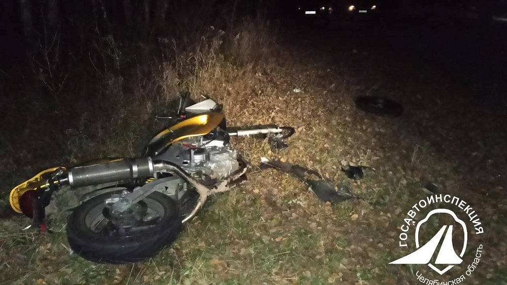 Мотоциклист погиб в лобовом ДТП с автомобилем Changan в Челябинской области
