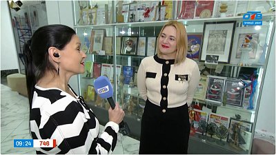 Выставка к юбилею Театра кукол в прямом включении