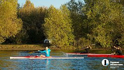 Семейный экипаж мечты — в Челябинске тренер по гребле мечтает сделать своих детей чемпионами