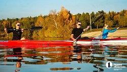 Семейный экипаж мечты — в Челябинске тренер по гребле мечтает сделать своих детей чемпионами