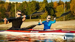 Семейный экипаж мечты — в Челябинске тренер по гребле мечтает сделать своих детей чемпионами