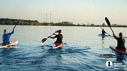 Семейный экипаж мечты — в Челябинске тренер по гребле мечтает сделать своих детей чемпионами