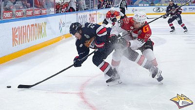 Хоккейный клуб «Авангард» разгромил «Металлург» со счетом 5:1 в Магнитогорске