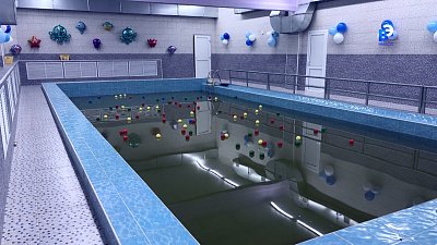 В детском саду № 101 поселка Строителей открылся бассейн