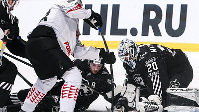 Хоккеисты «Трактора» и «Авангарда» забросили 13 шайб в матче КХЛ