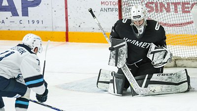 Хоккеисты «Челмета» прервали серию из семи победных матчей в чемпионате ВХЛ
