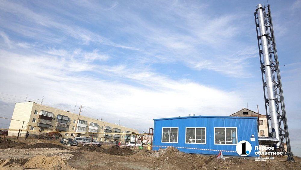 В селе Варламово завершается монтаж новой современной котельной