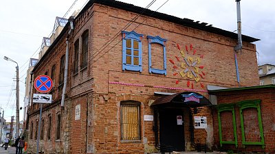 В Челябинске продолжают восстанавливать купеческий особняк Беляевского