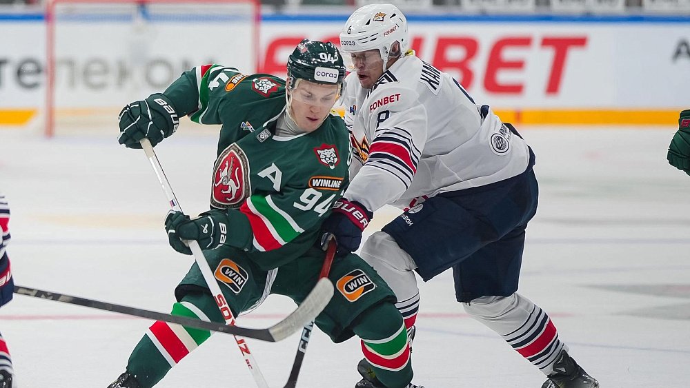 Хоккеисты «Ак Барса» разгромили «Металлург» и побили клубный рекорд