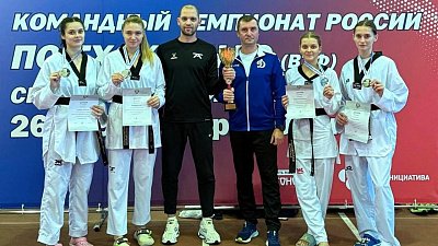 Челябинские тхэквондисты завоевали восемь медалей на Кубке России