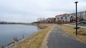 В Миассе завершают реконструкцию набережной