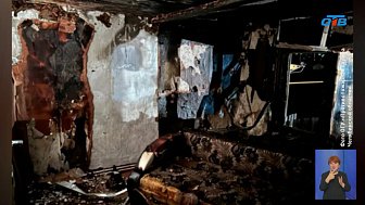 В Челябинске вспыхнул металлический ангар