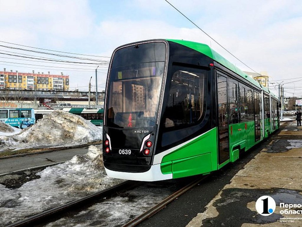 В Челябинске появятся новые трехсекционные трамвайные вагоны
