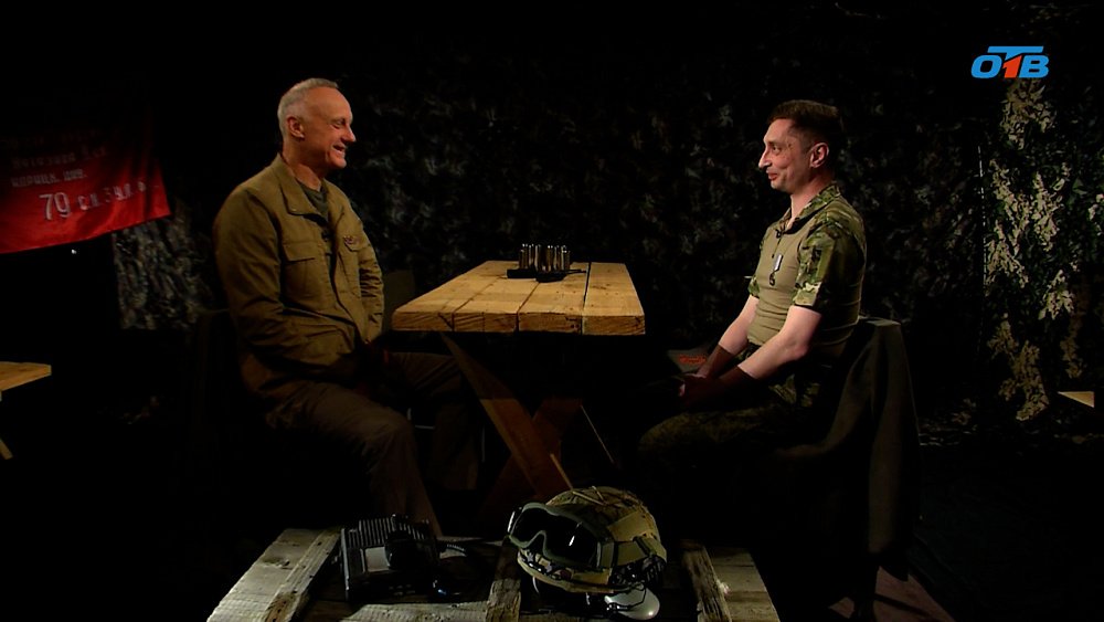 О боевом пути новобранца в студии «СВОих героев» — Александр Заозёров