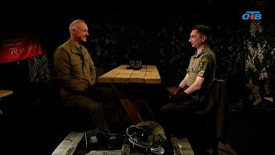 О боевом пути новобранца в студии «СВОих героев» — Александр Заозёров