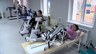 В областном центре реабилитации Челябинска открыли спортзал