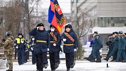 Алексей Текслер почтил память погибших при исполнении сотрудников полиции