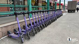 В Челябинске число поездок на сиреневых электросамокатах выросло в 2,3 раза