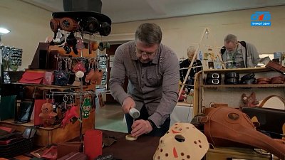 Кожевенное творчество Константина Сомова в рубрике «Браво, мастер!»