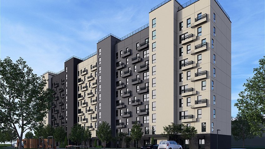 Рядом с перекрестком улиц Танкистов и Кулибина в Челябинске построят 10-этажку