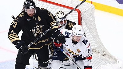 Хоккеист Дмитрий Силантьев принес победу «Металлургу» в матче с «Адмиралом»